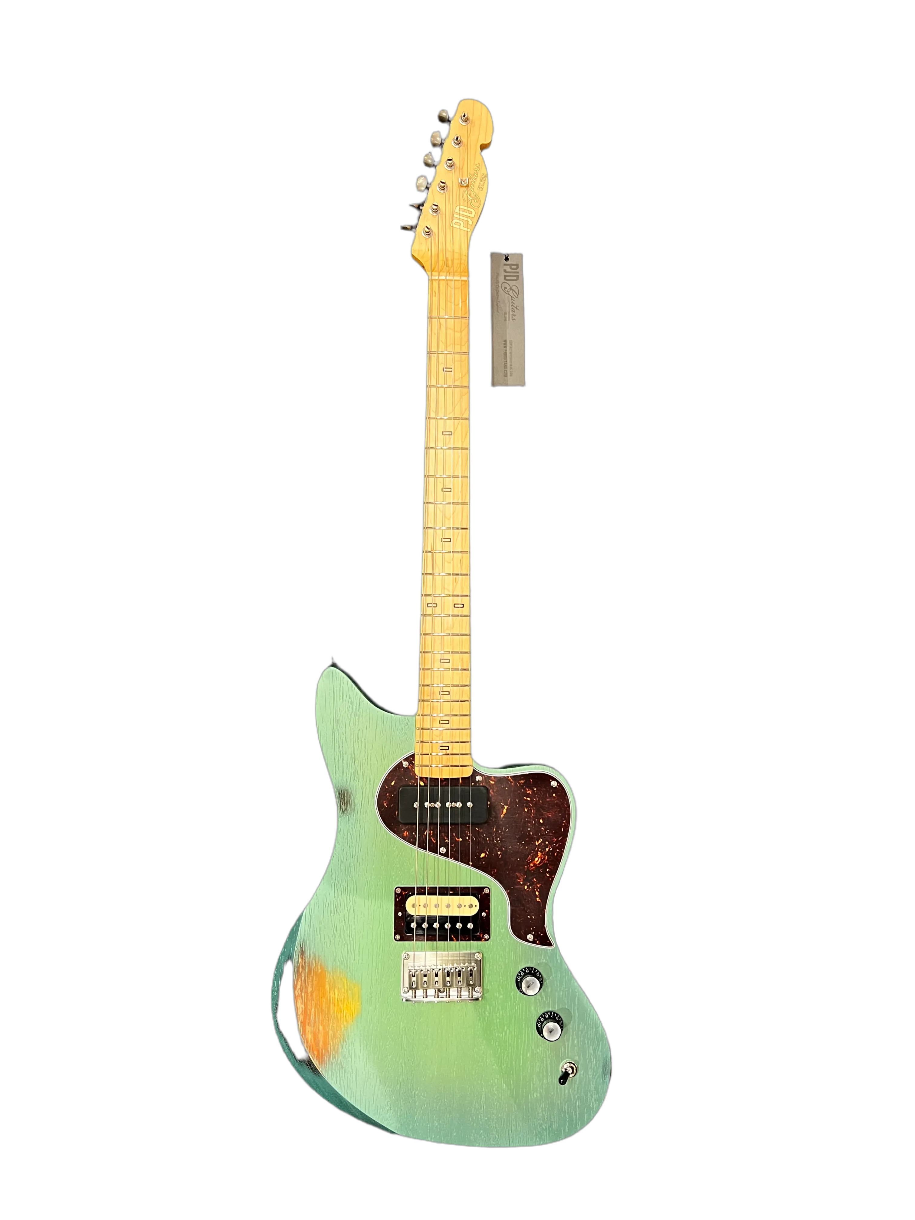 PJD Guitars: St John Standard - Jade Ocean Metallic w/ Spray Over
