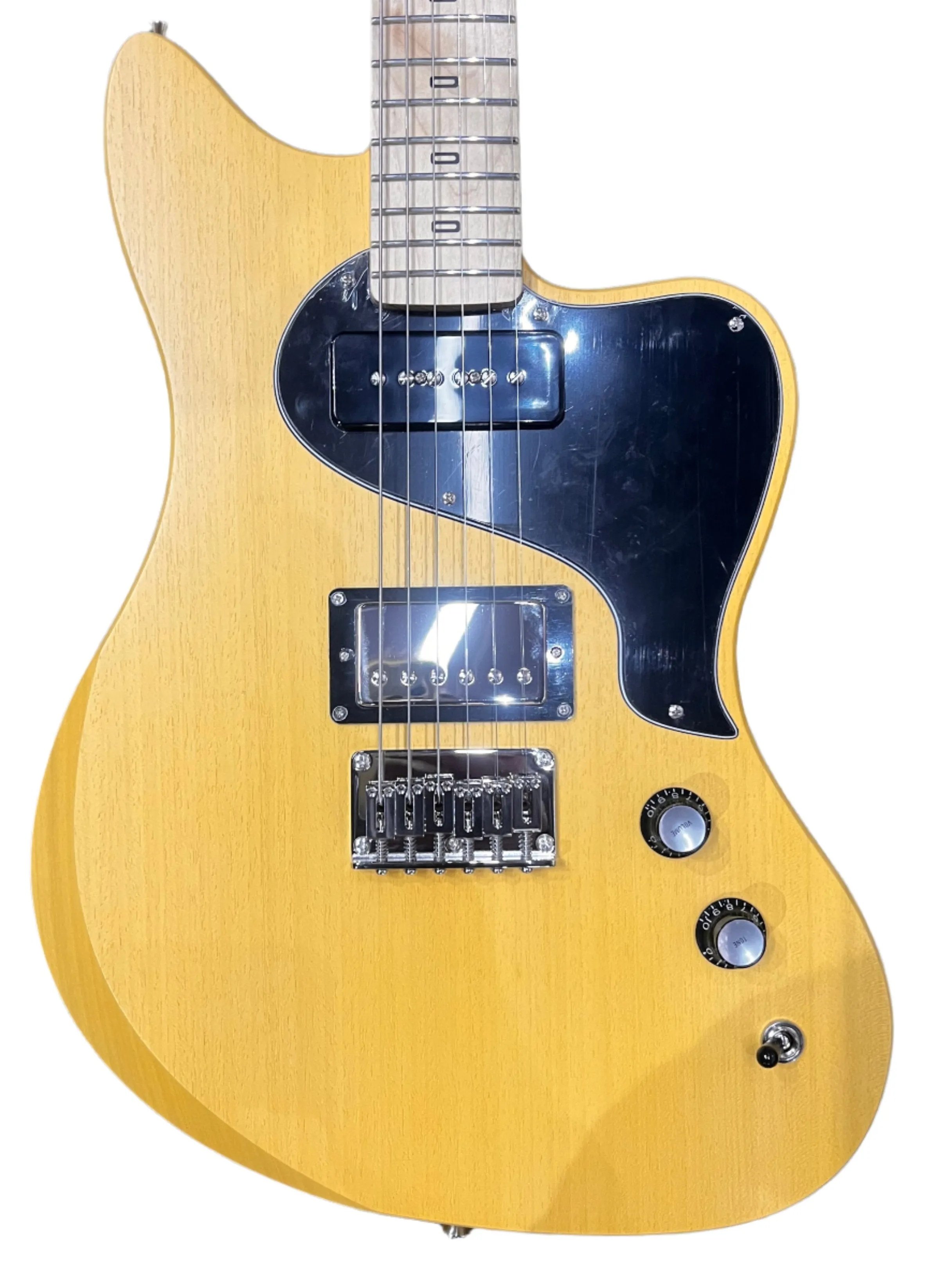 PJD Guitars: St John Standard - TV Yellow, Humbucker Cover