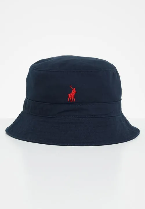 Polo Classic Twill Bucket Hat Navy