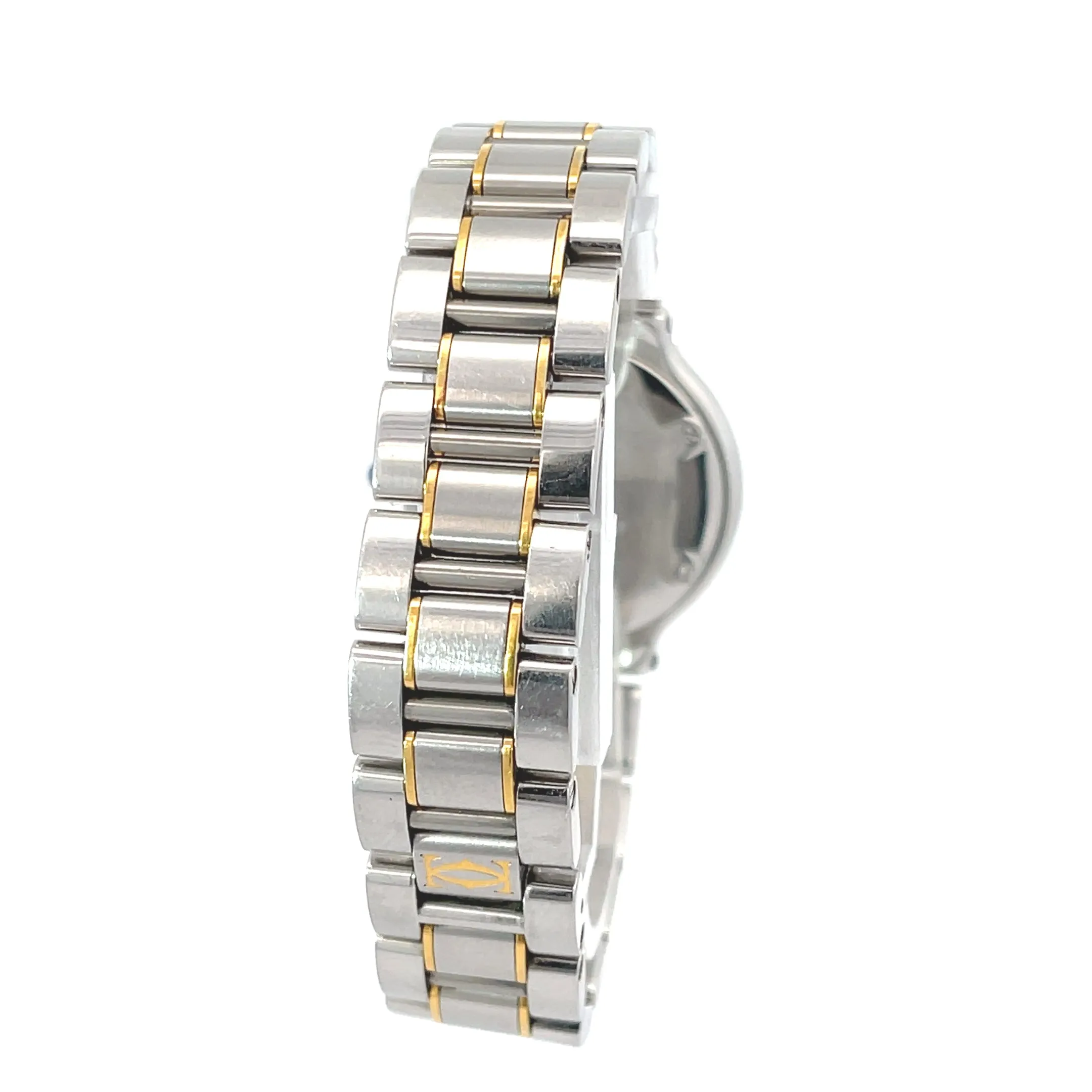 Pre-owned Ladies Cartier Must de 21 Stainless Steel Two-tone Watch model 1340