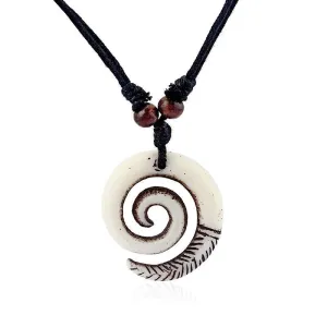 "Tribal Swirl" Neck Pendant