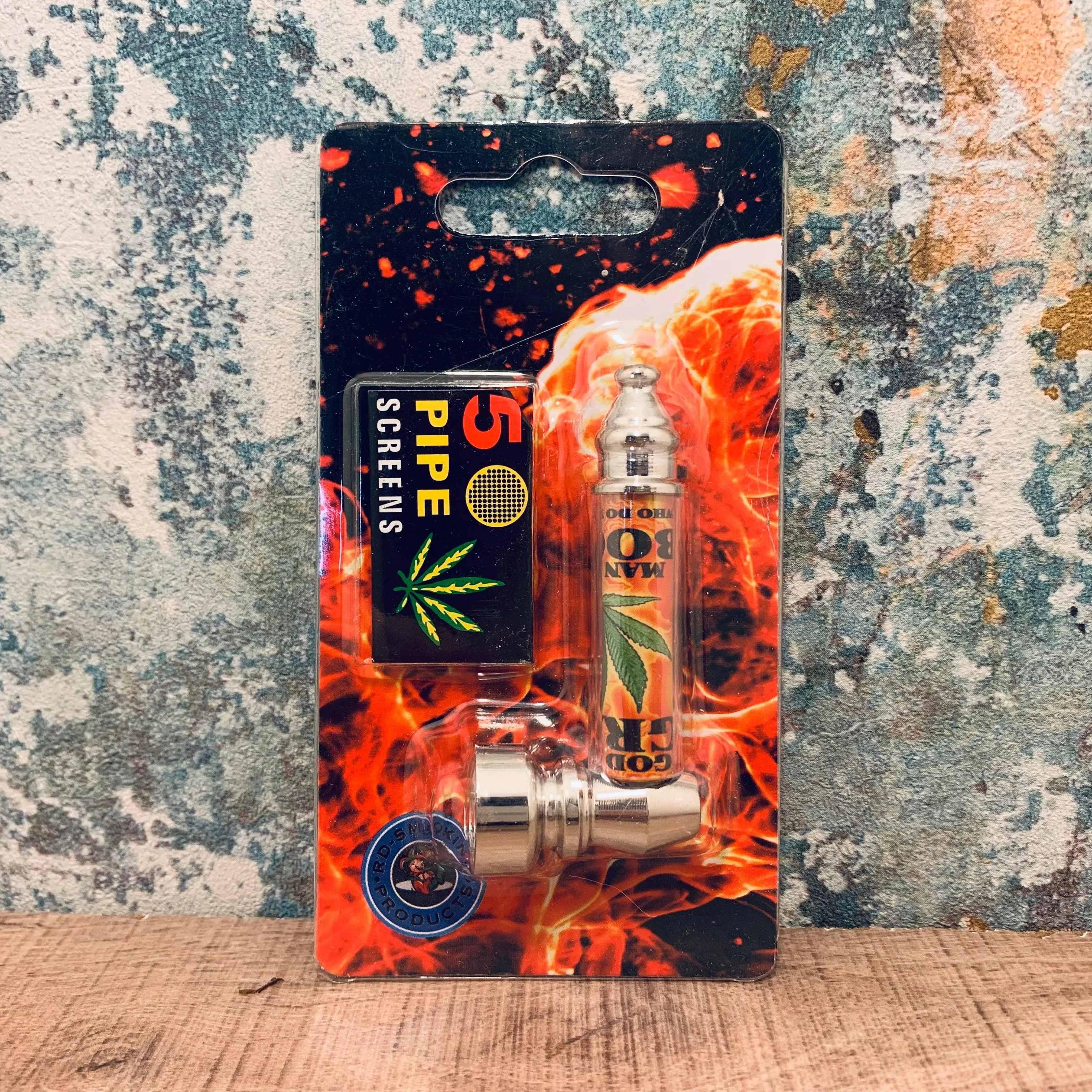 Rasta Metal Smoking Pipes