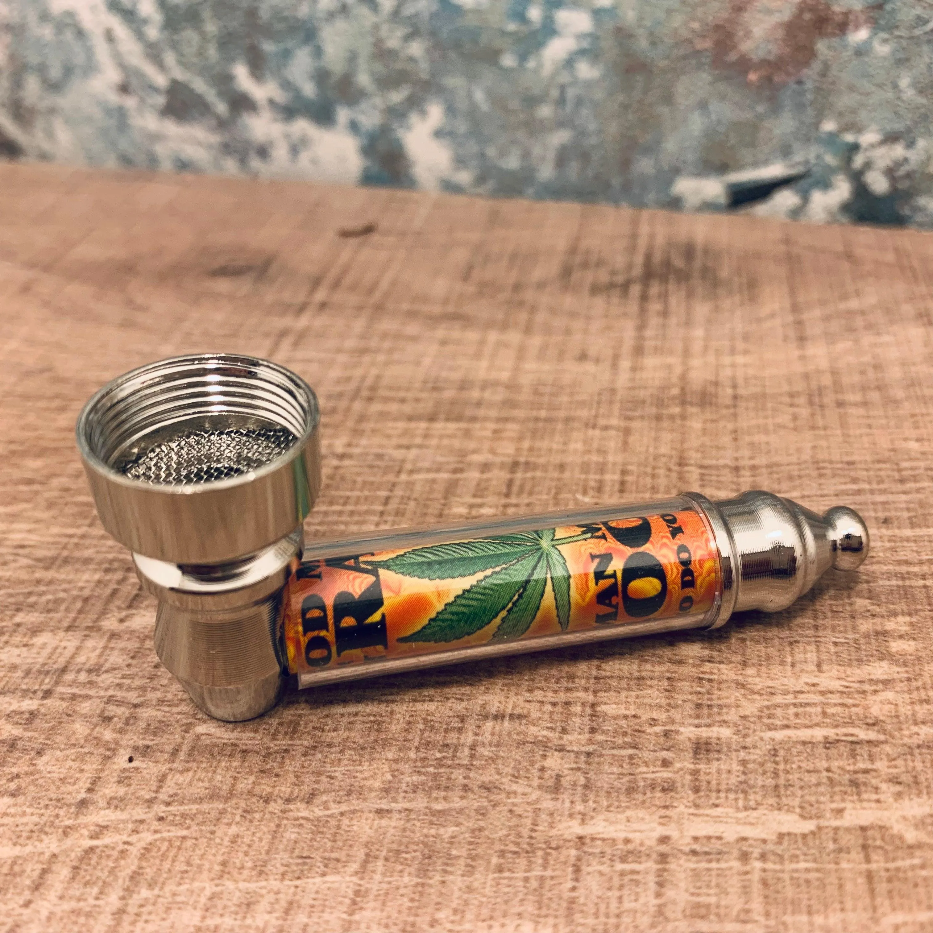 Rasta Metal Smoking Pipes