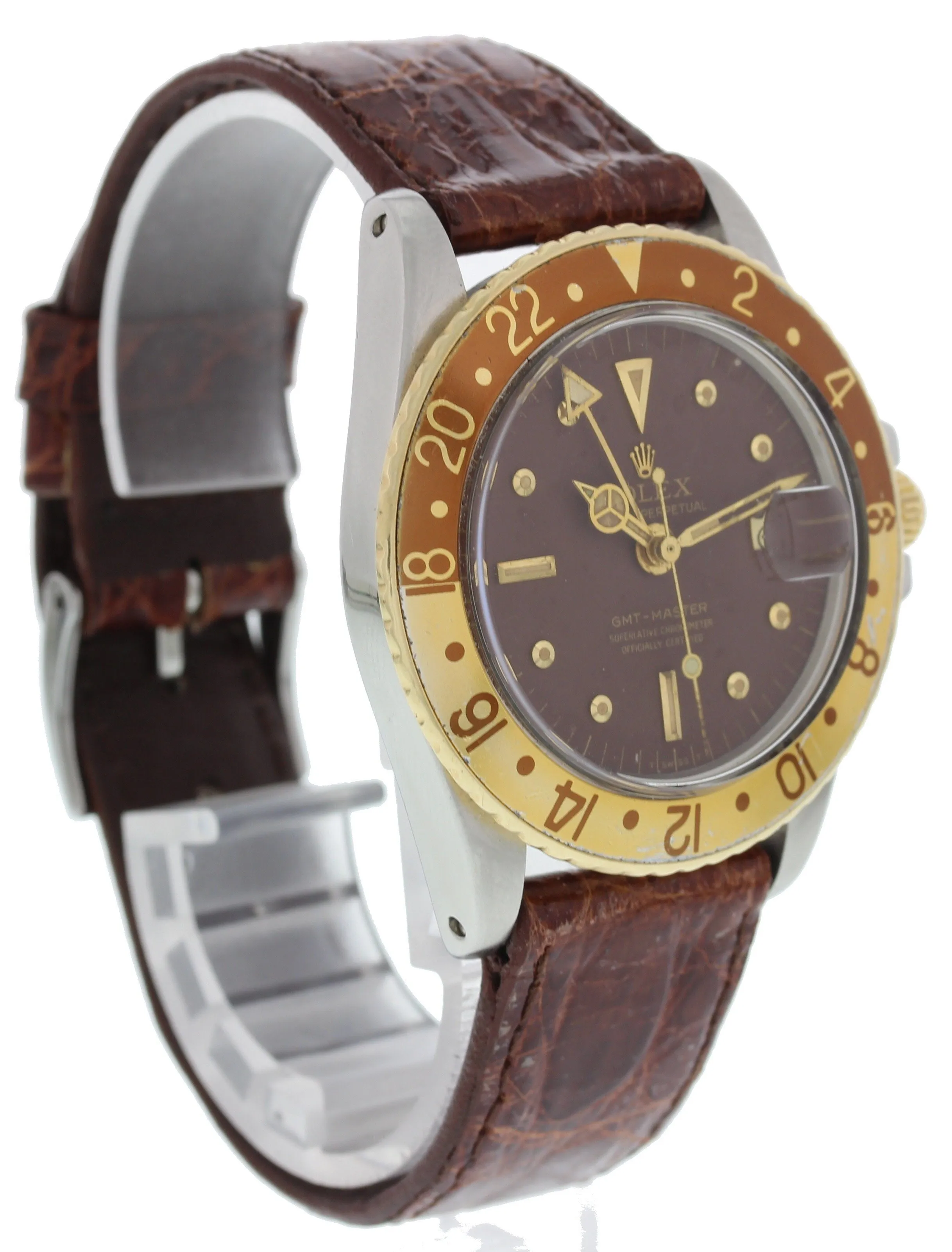 Rolex Oyster Perpetual GMT-Master 1675 Root Beer Nipple Dial