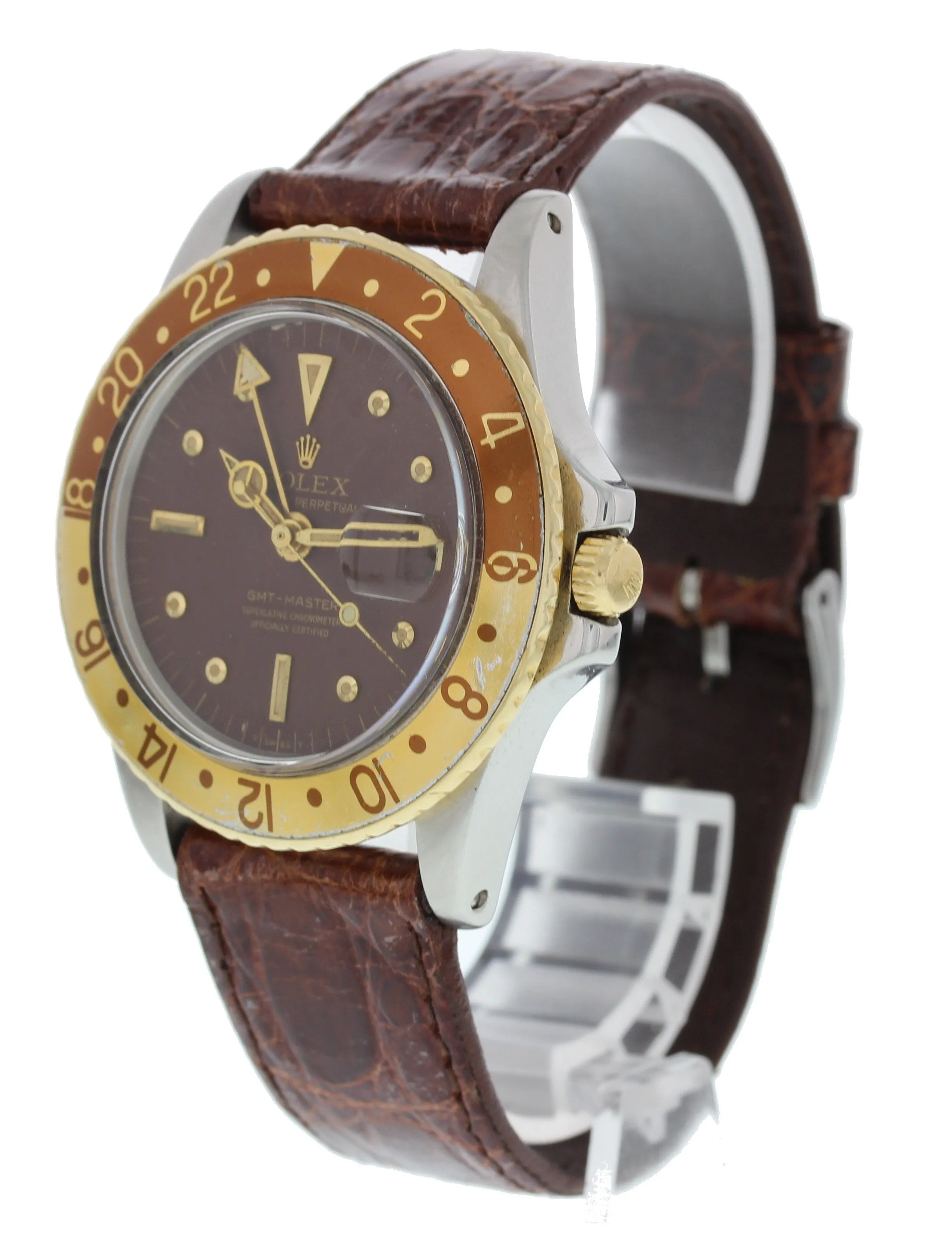 Rolex Oyster Perpetual GMT-Master 1675 Root Beer Nipple Dial