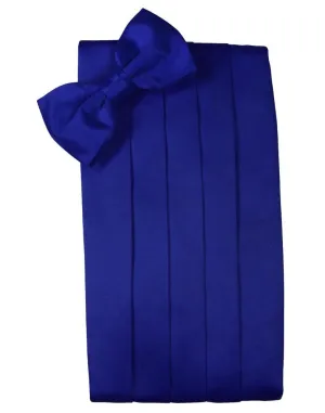 Royal Blue Luxury Kids Satin Cummerbund