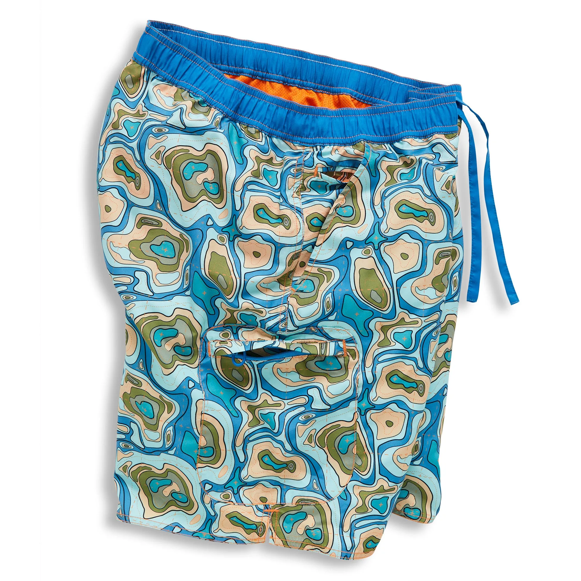 Sand And Sea Printed Swim Shorts