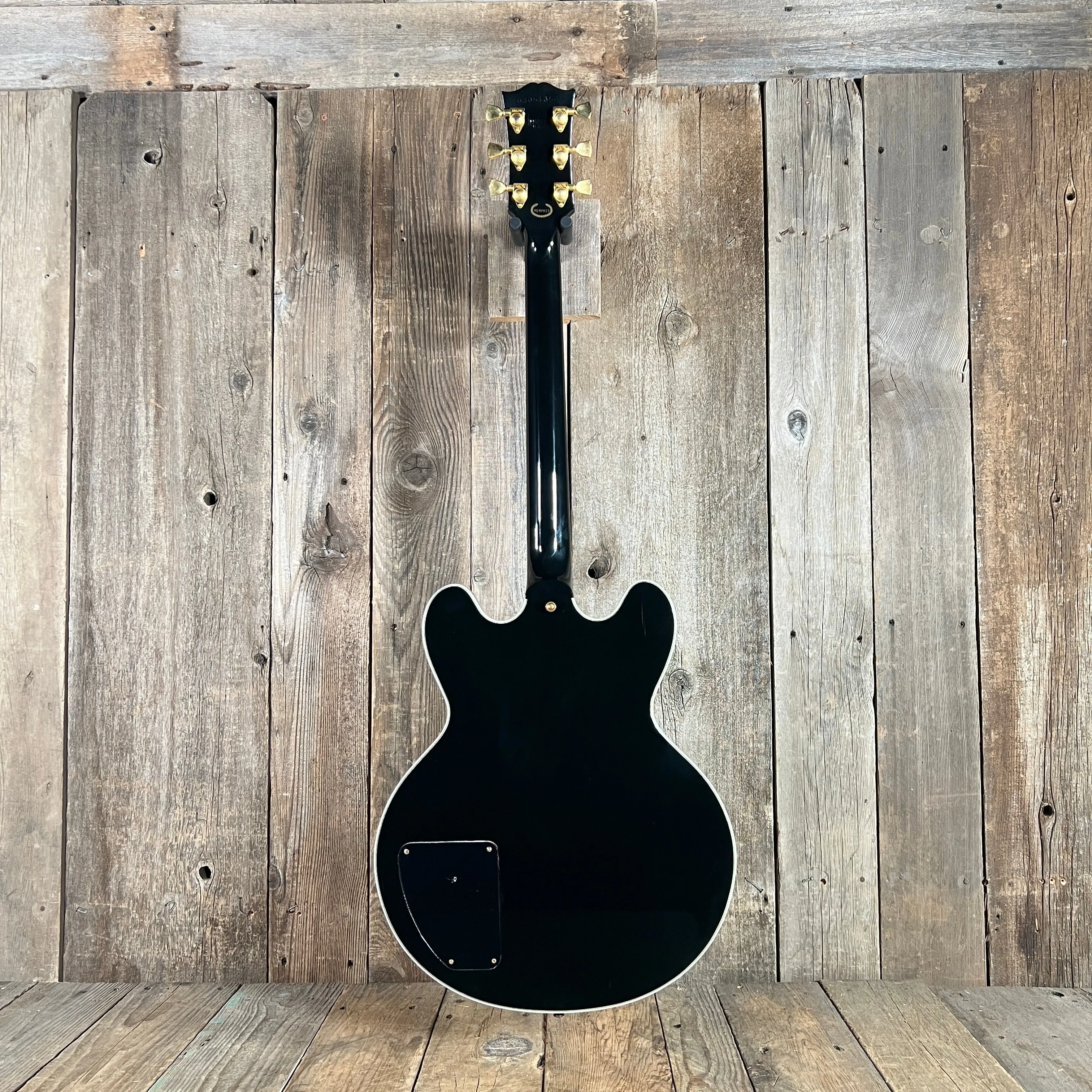 SOLD - Gibson Signed Lucille Signature Rare Edition BB King Signature w/ inlaid signature 2001 Black