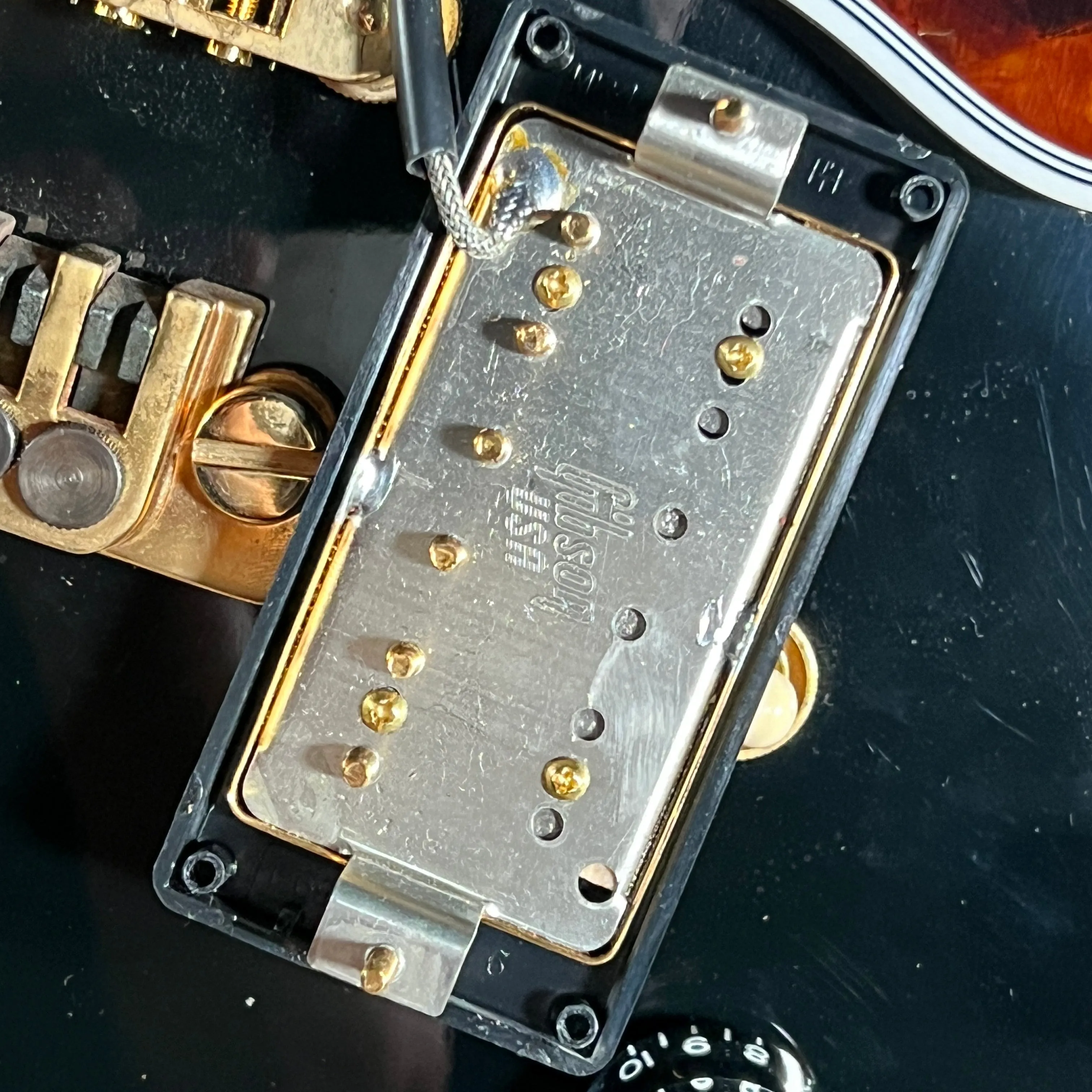 SOLD - Gibson Signed Lucille Signature Rare Edition BB King Signature w/ inlaid signature 2001 Black