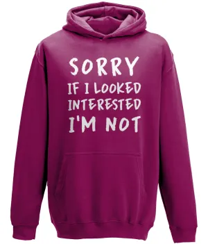 Sorry Kids Hoodie