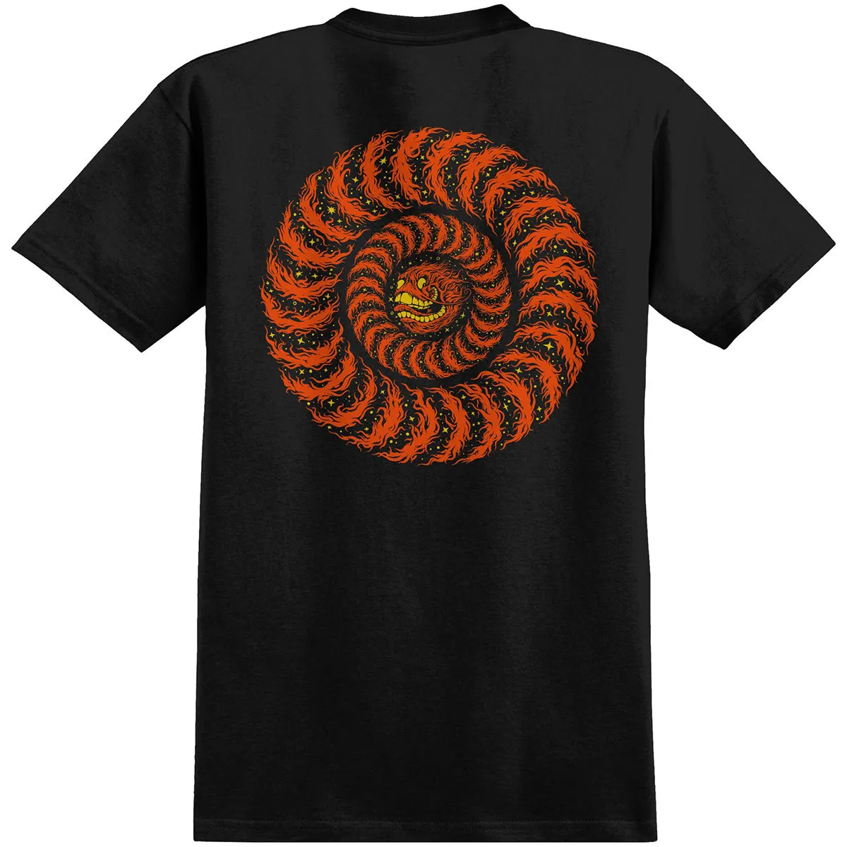 Spitfire - Furry Classic Zip Tee Black