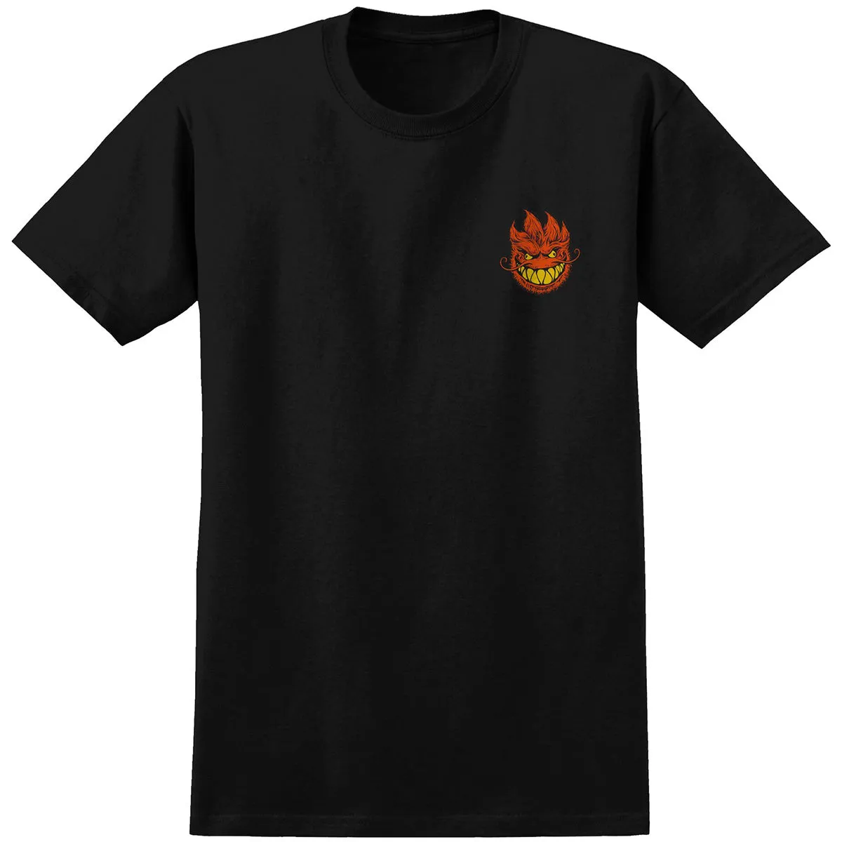 Spitfire - Furry Classic Zip Tee Black