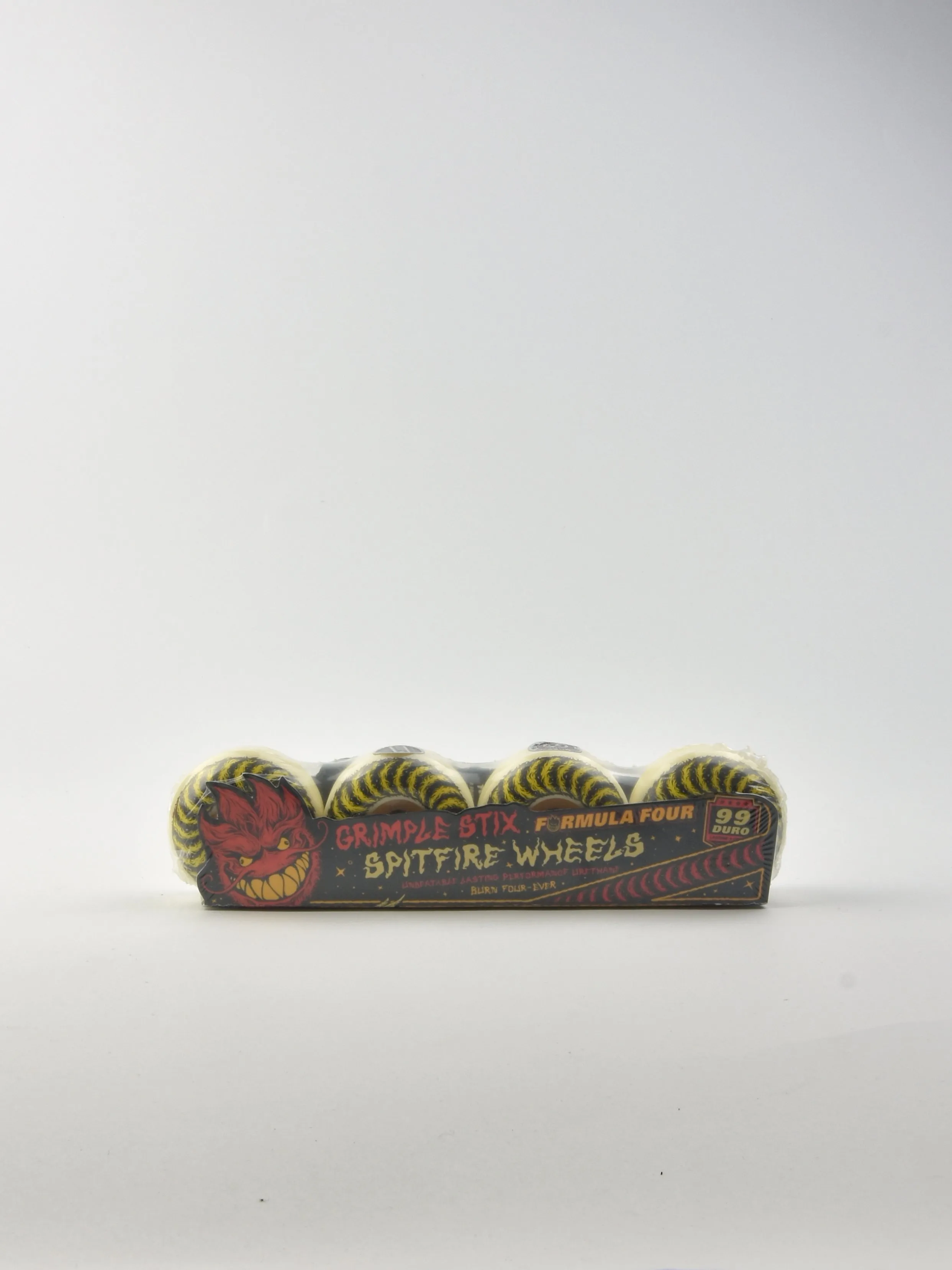 Spitfire Wheels - Formula 4 - Grimple Furry -99a  Classic Shape 53mm Skateboard Wheels