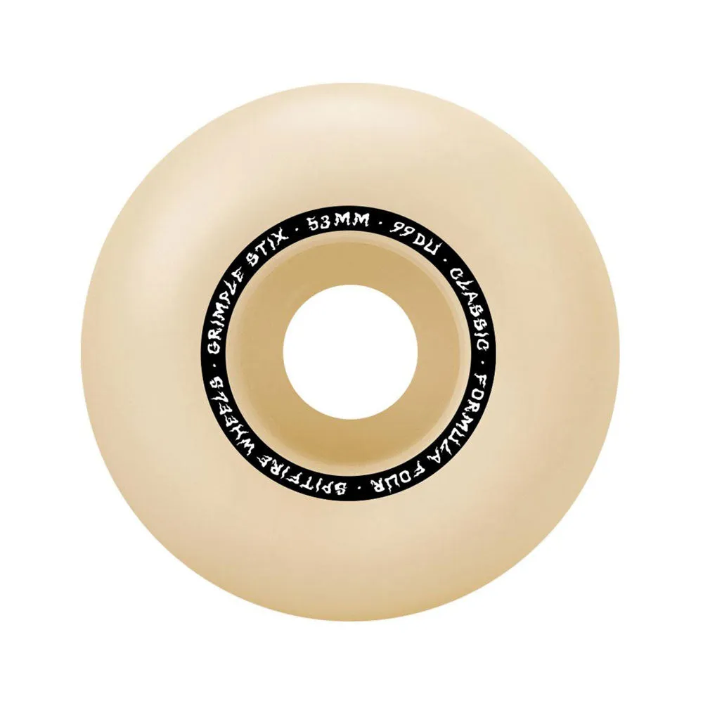 Spitfire X Grimple 'Formula Four Furry' Classic 53mm 99D Wheels