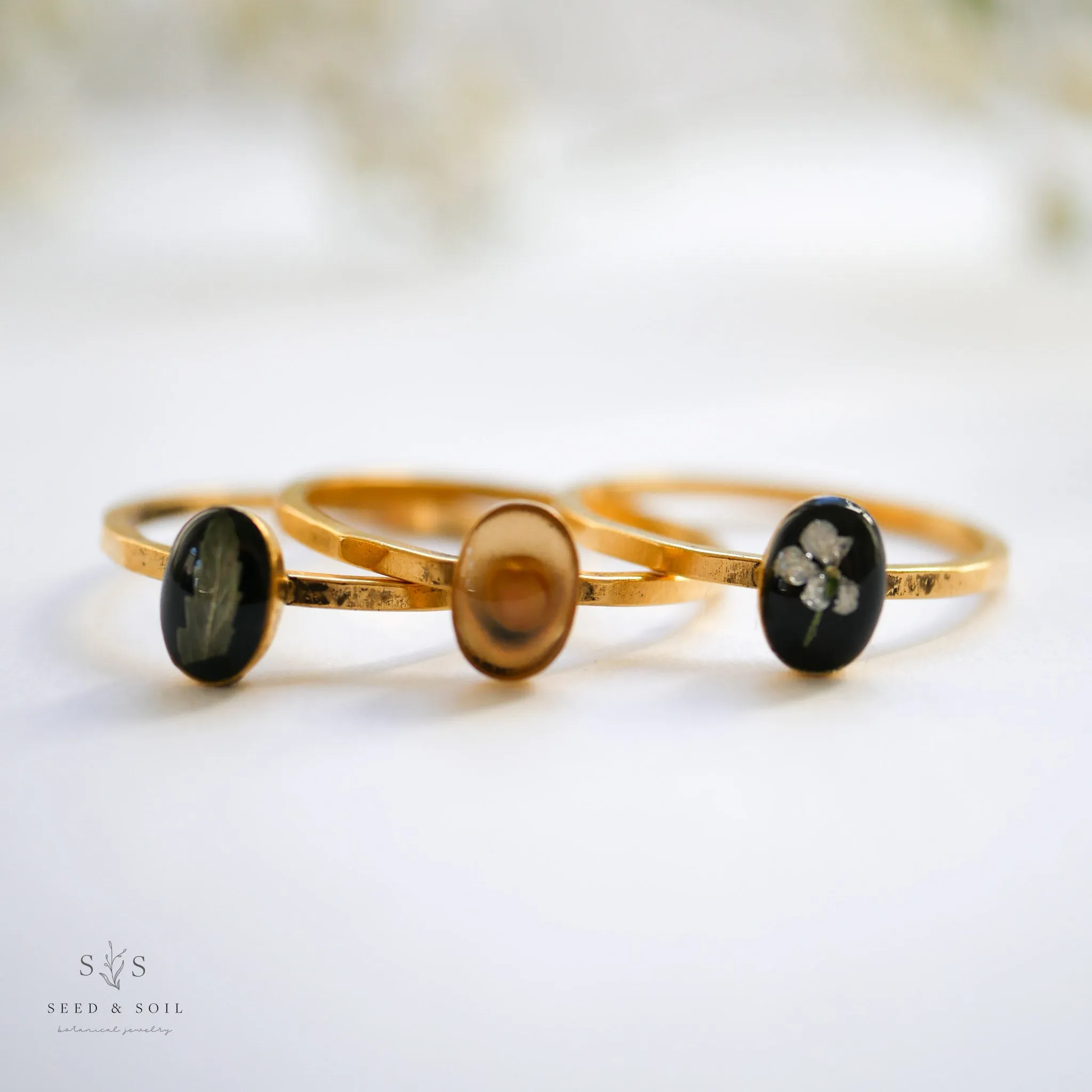 Stacking Oval Rings