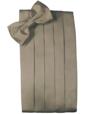 Stone Luxury Satin Cummerbund