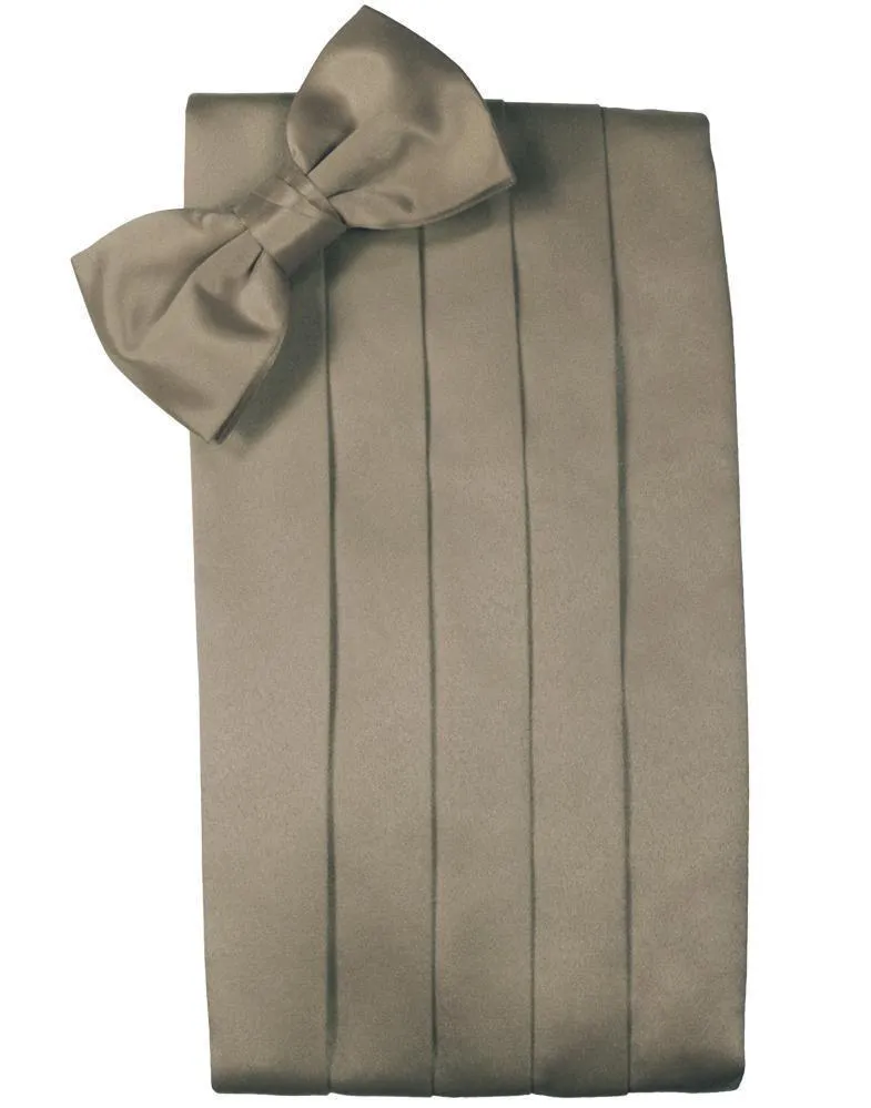 Stone Luxury Satin Cummerbund
