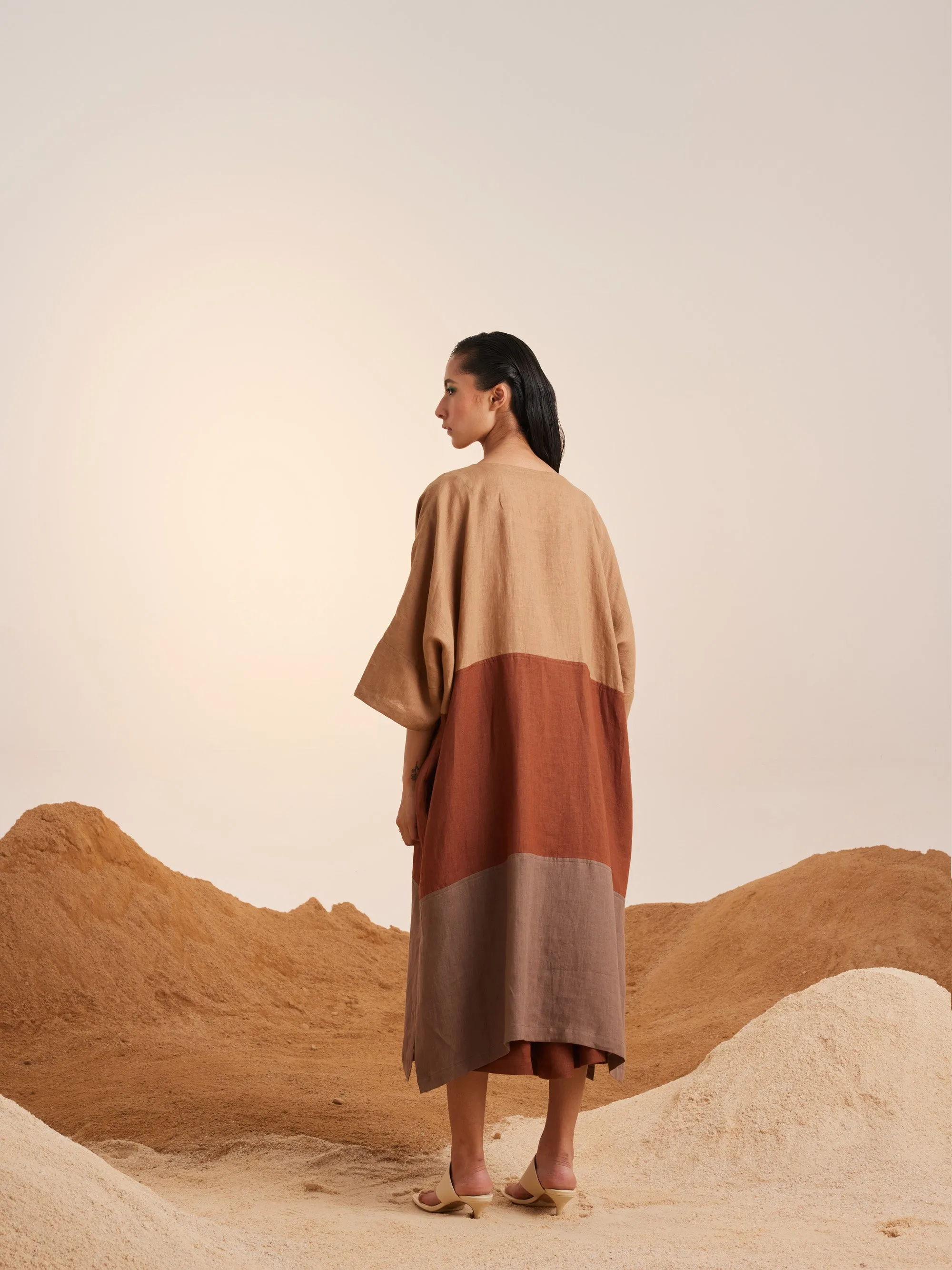 Summer Cape Overlay Freya-Linen-Sand-Rust-Ash-Ss25-Fc-Sra-Cord