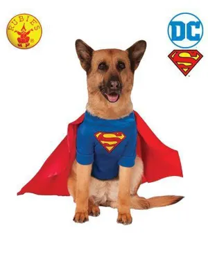 Superman Big Dog Pet Costume Size Xxxl