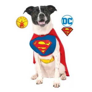 Superman Classic Pet Costume Size L