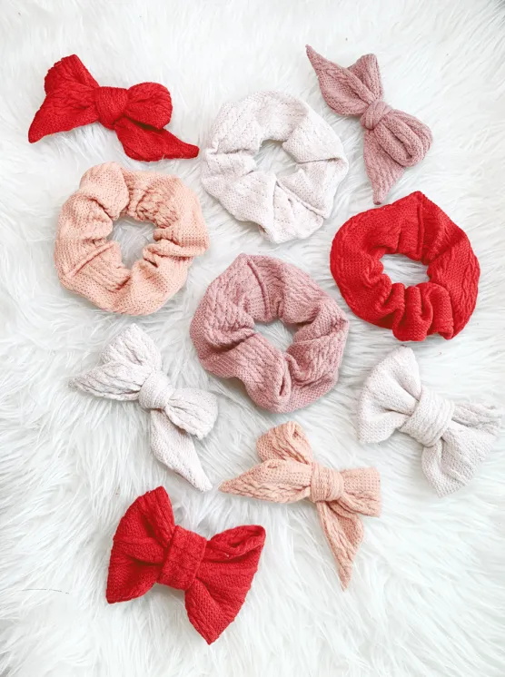Sweater Scrunchies