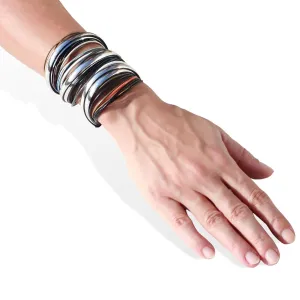 Terra Sahra Classic Bracelet Set In Silver