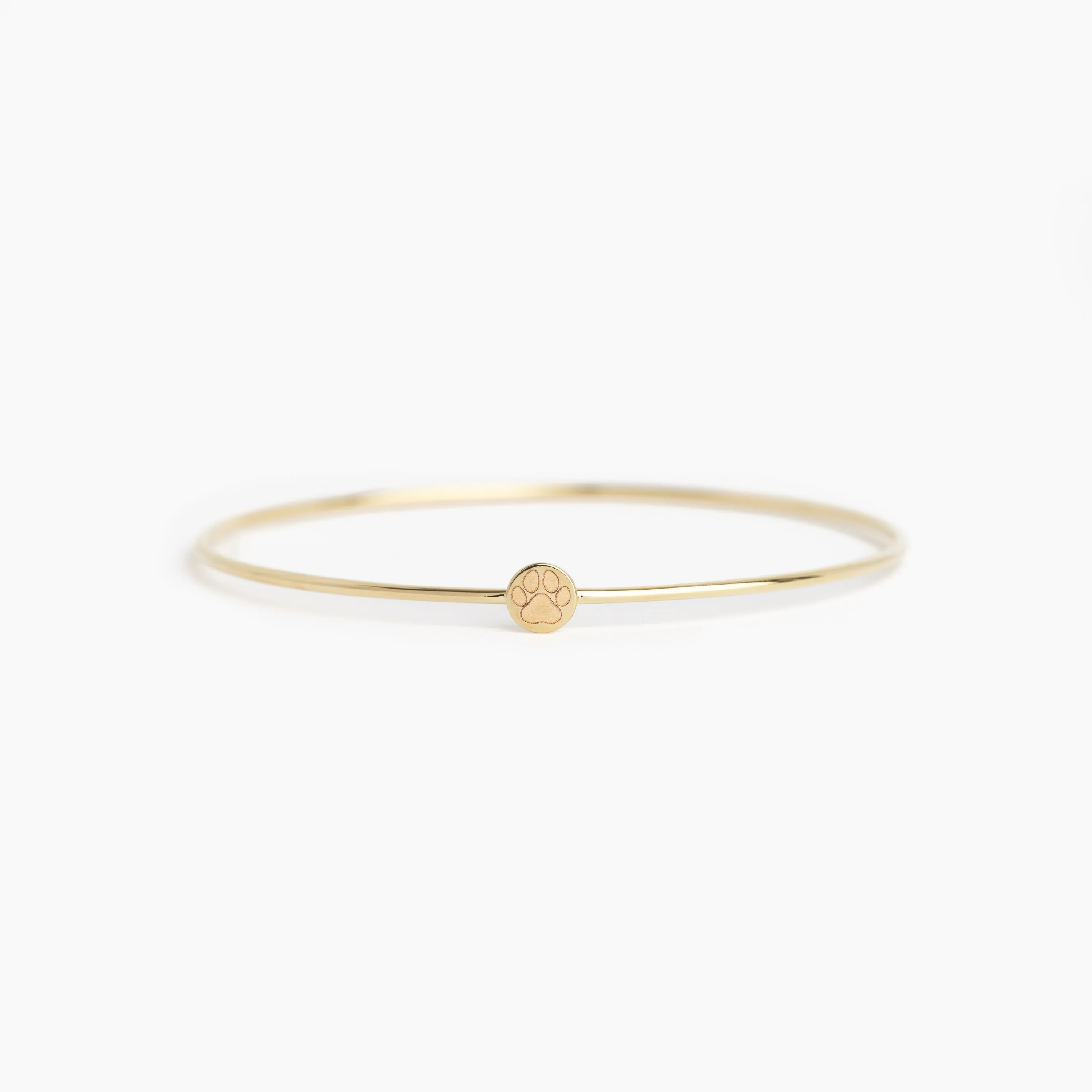 The Paw Print Bangle