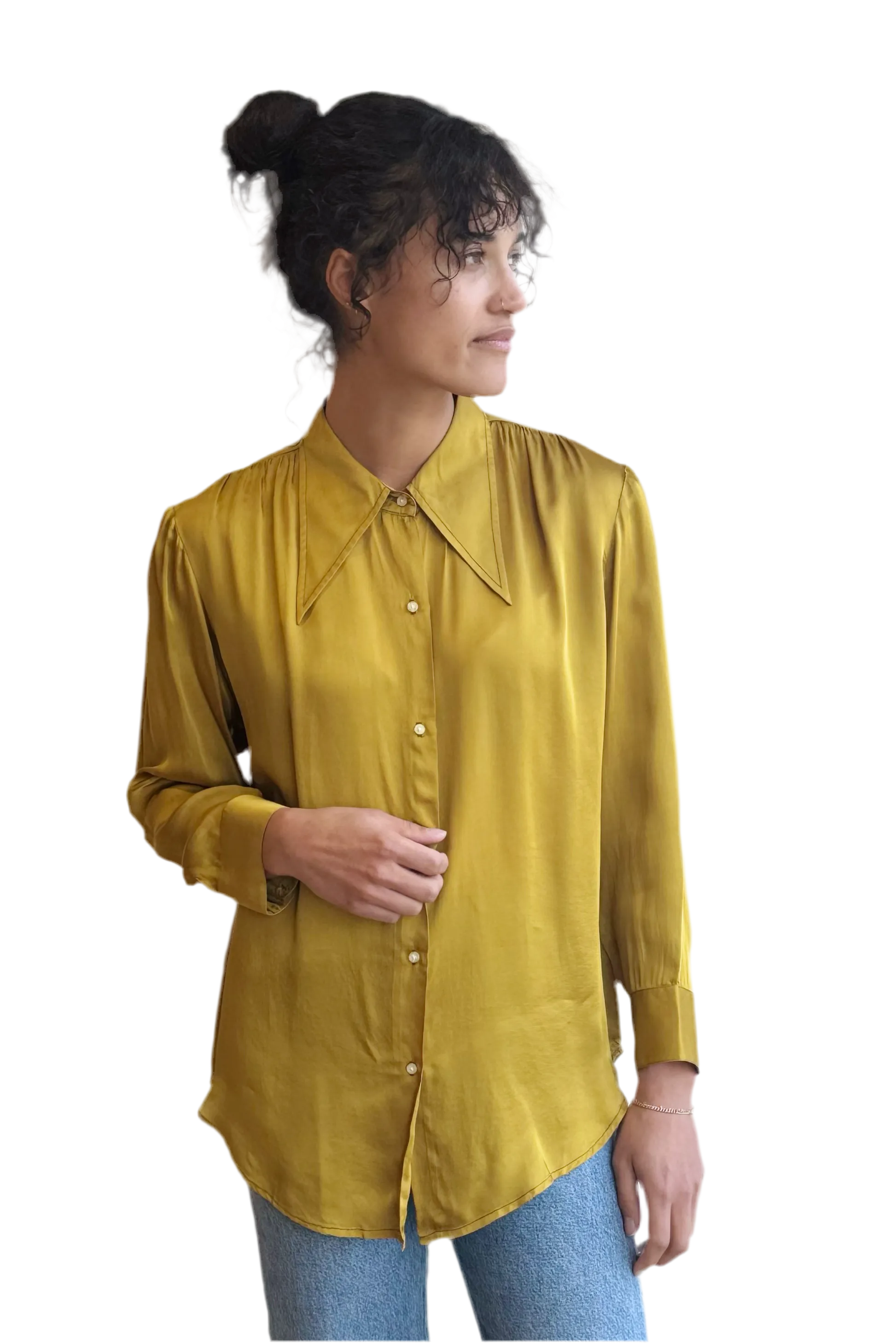 The Theatre Top In Gold Leaf