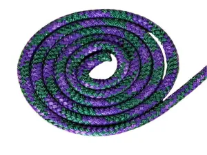 Tobiano - Purple-Dark Green halter - 8mm
