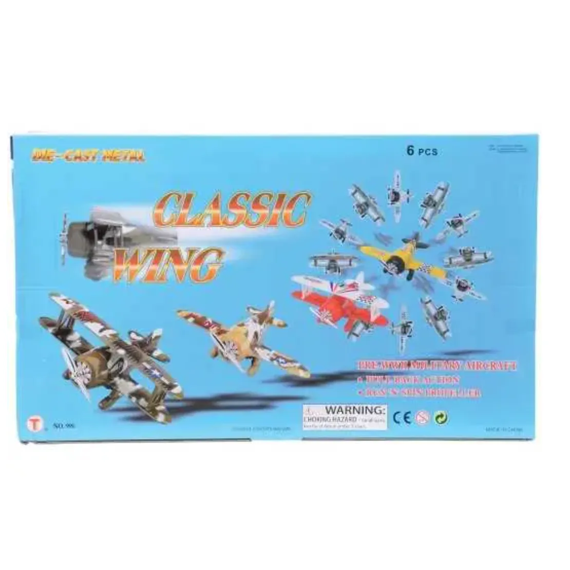 U.S. Toy Die-Cast Pre-WWII Military Aircraft (Assorted Styles)