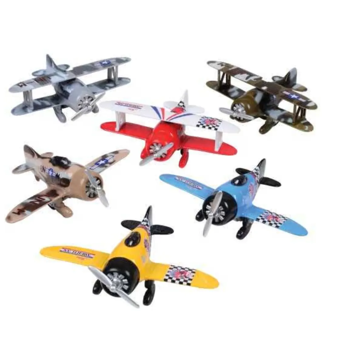 U.S. Toy Die-Cast Pre-WWII Military Aircraft (Assorted Styles)