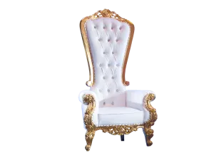 VICTORIA THRONE CHAIR - GOLD