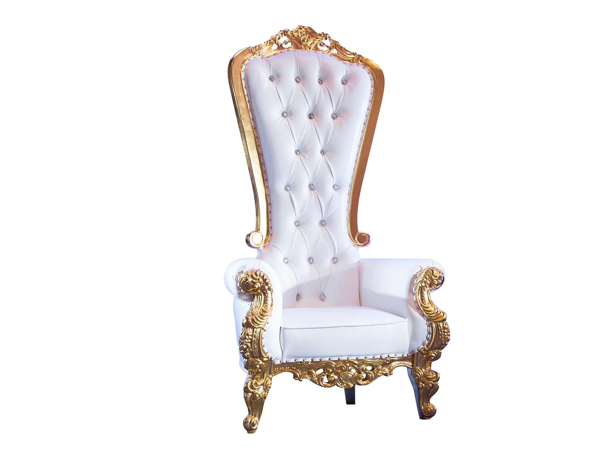 VICTORIA THRONE CHAIR - GOLD