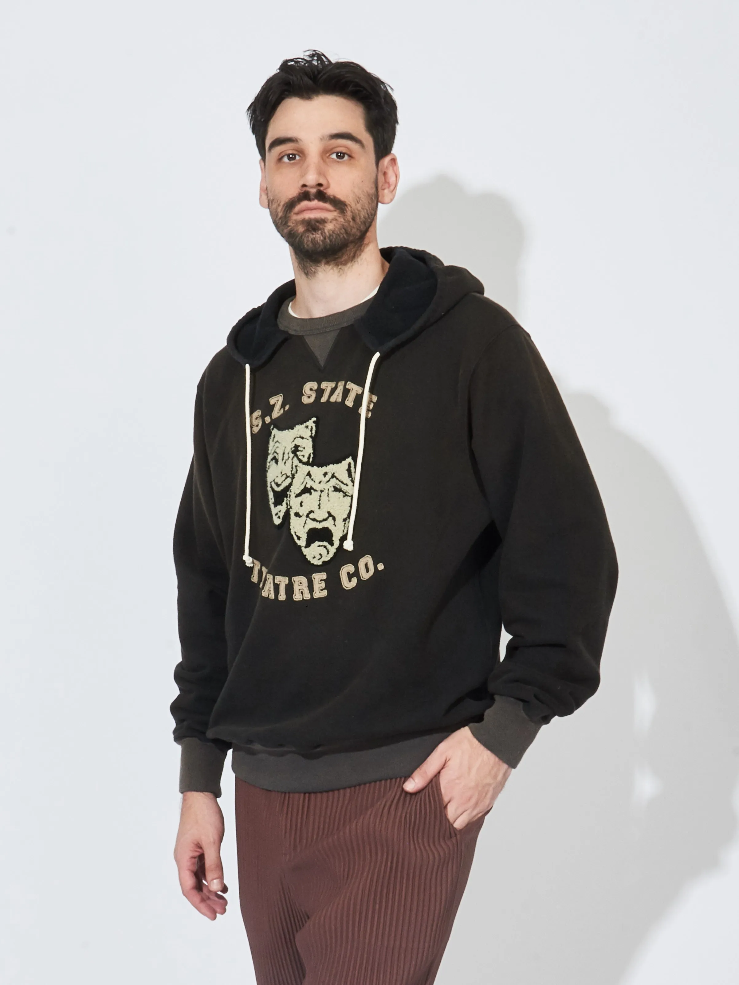 Vintage Black/Grey Theatre Afterhood