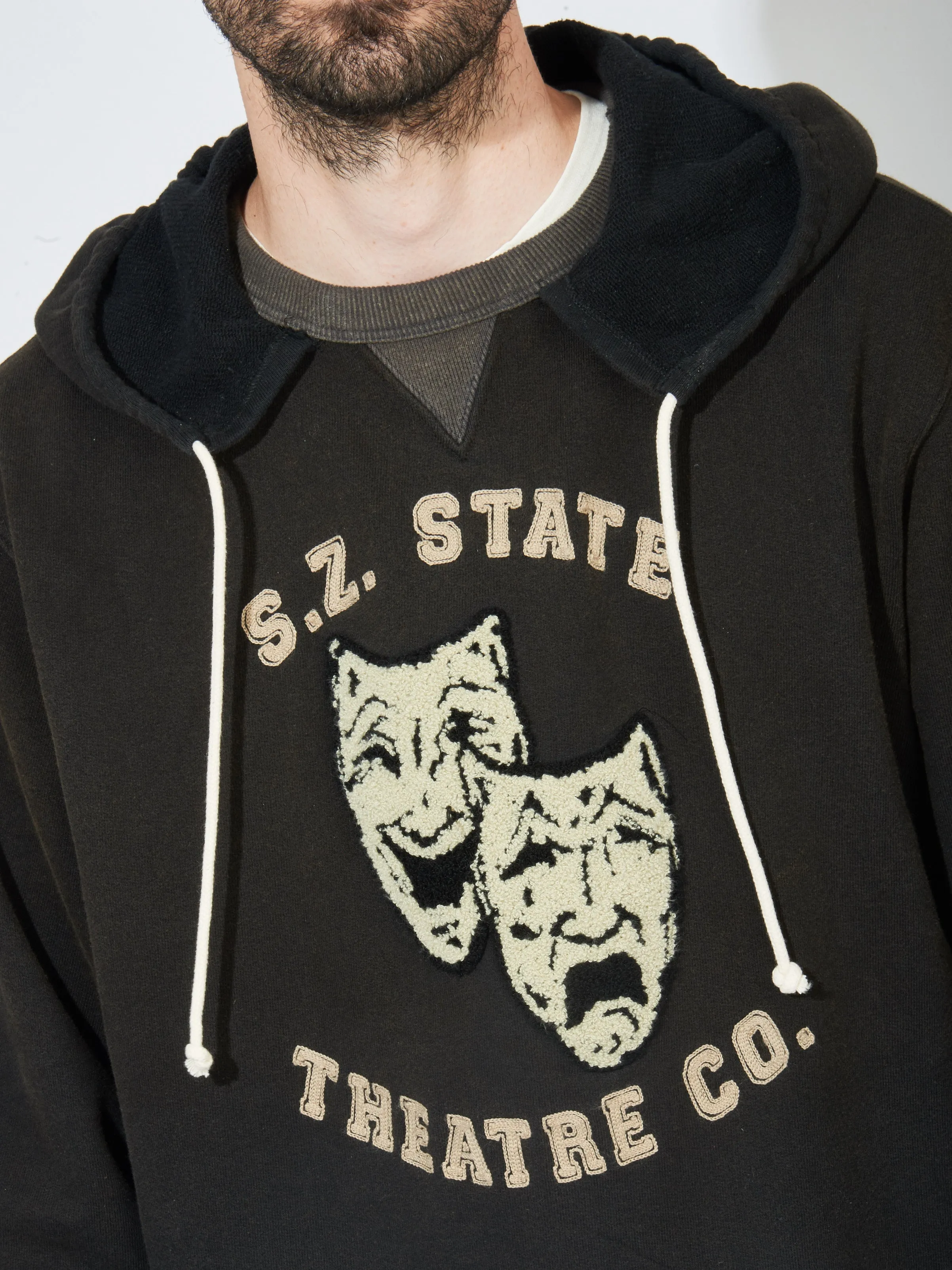 Vintage Black/Grey Theatre Afterhood