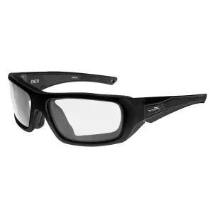 Wiley X Enzo Sunglasses Clear Lens Matte Black Frame
