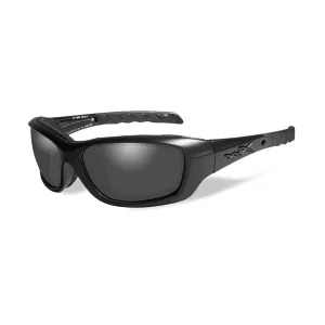 Wiley X Gravity Sunglasses Smoke Grey Lens Matte Black Frame