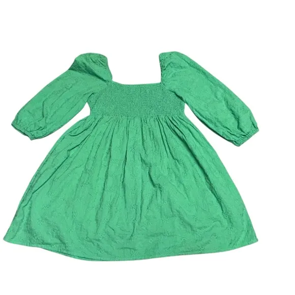 Women’s TUCKERNUCK POMANDER PLACE Green Eyelet Elizabeth babydoll MINI Dress xxl